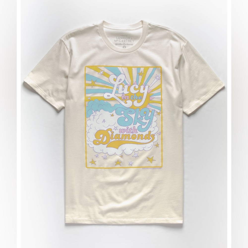 Goodie Two Sleeves Tee - Lucy in the Sky with Diamonds